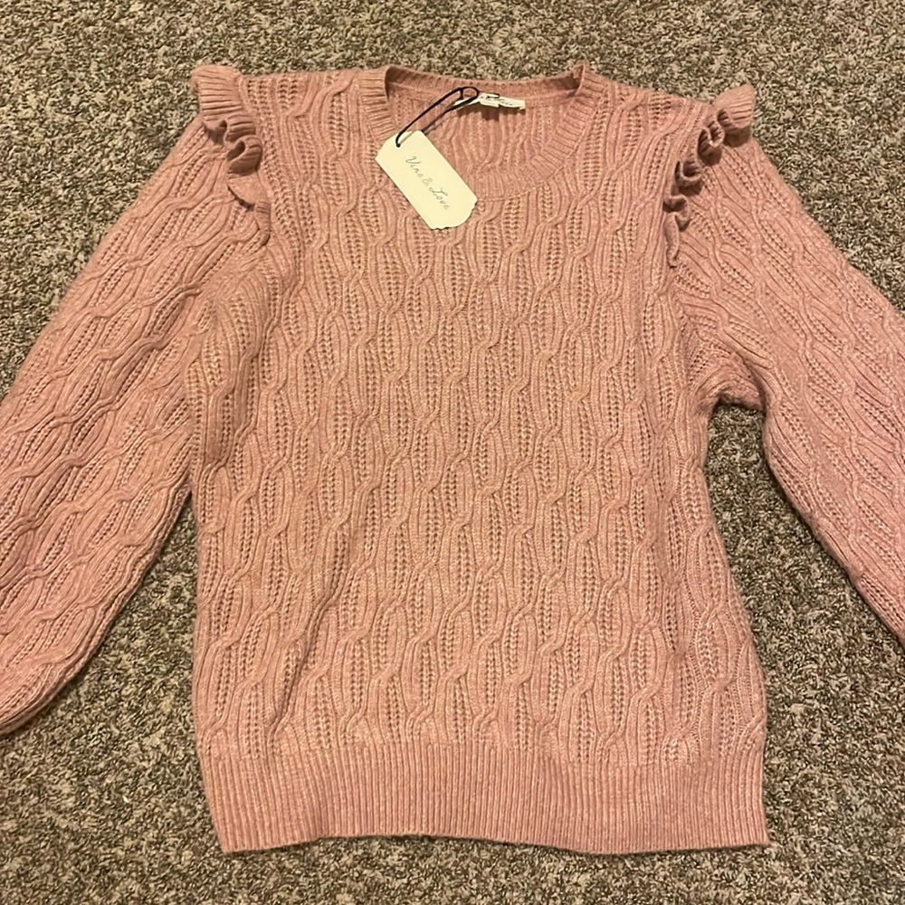 Vine & Love Lennox Blush Sweater